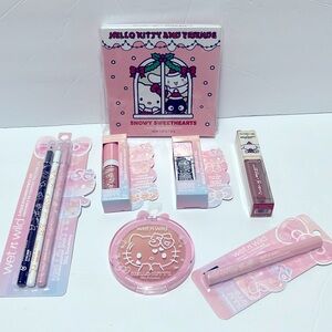 NWT Crème and Wet n Wild X Hello Kitty (7) Piece Makeup Set